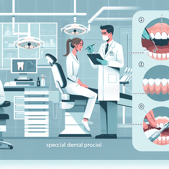 dental resident observing a specialty procedure