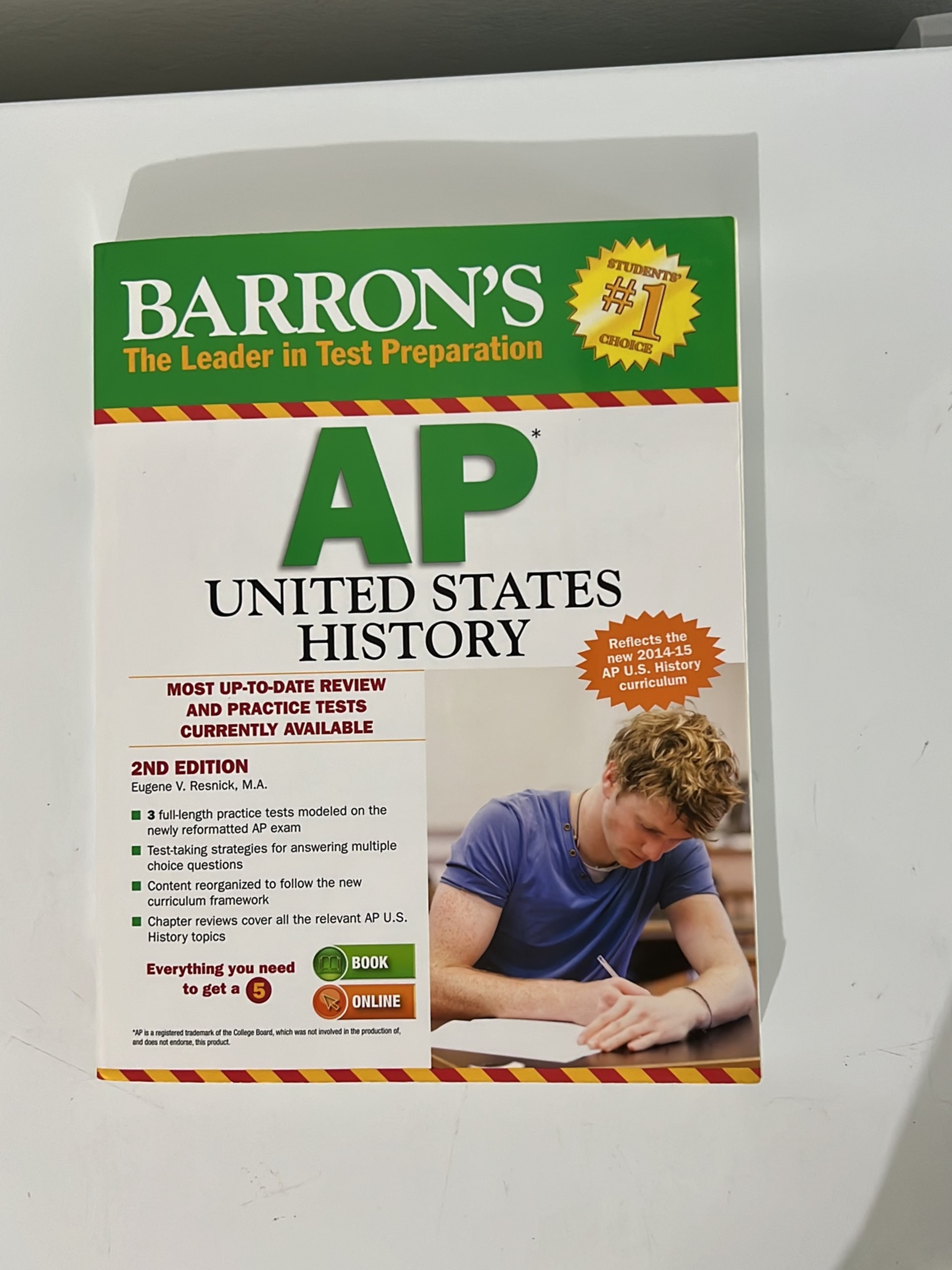 Barron's DAT prep book