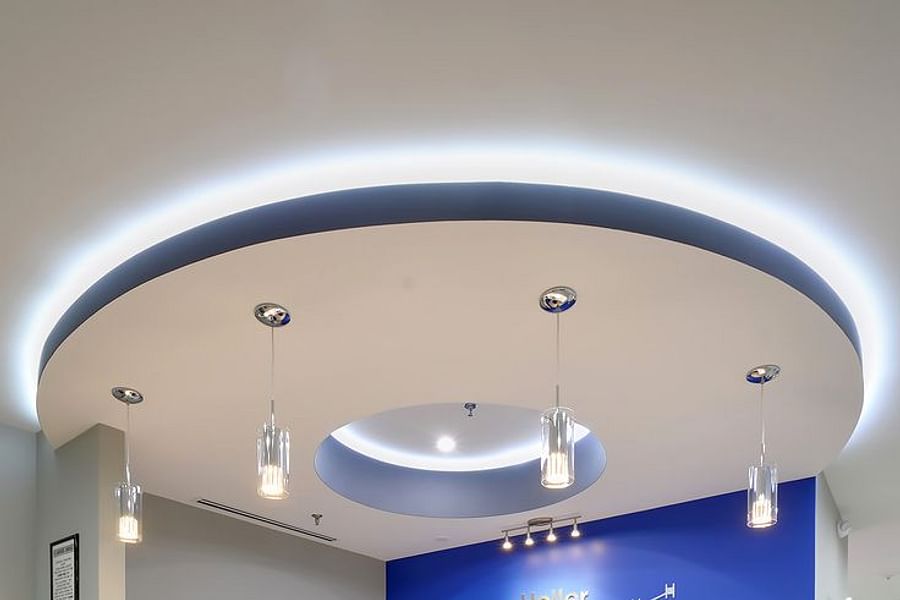 calming dental office decor