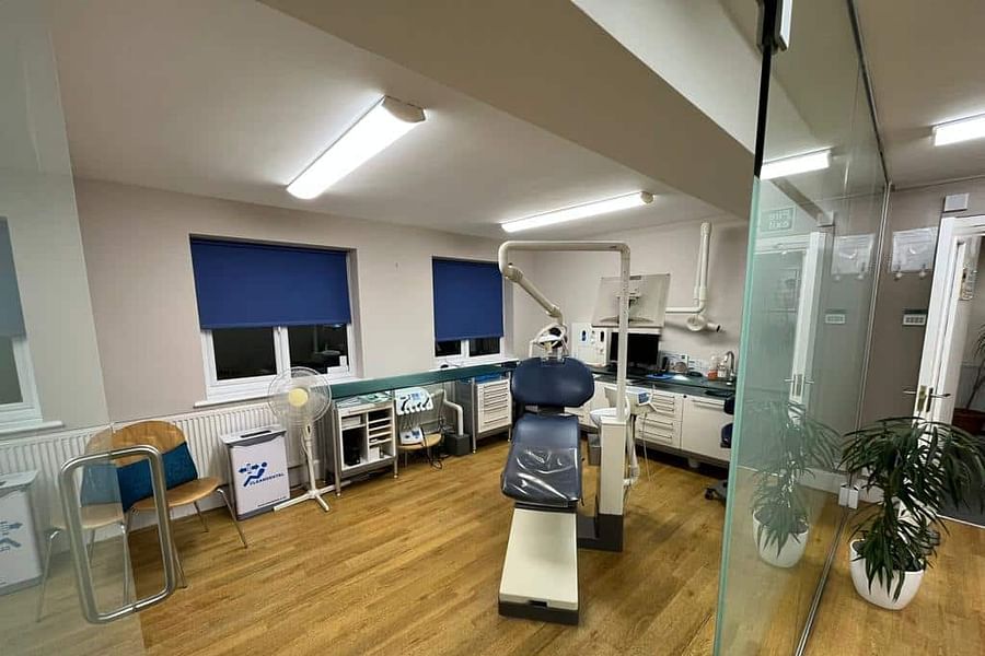 dental office private consultation area