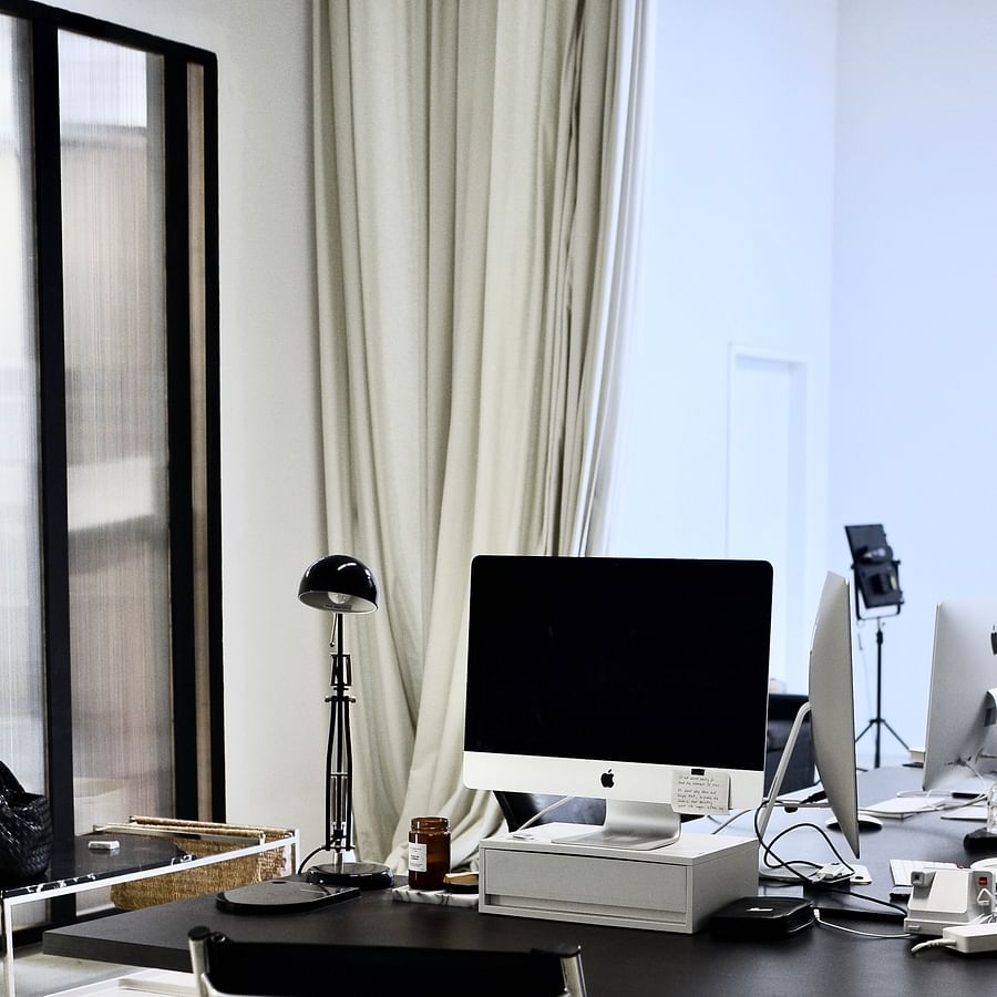 Busy and well-organized dental office with staff and patients