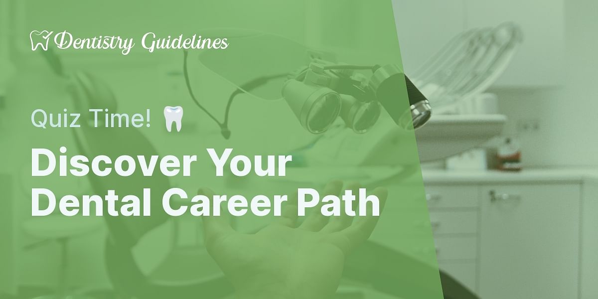DDS vs DMD Career Goals Quiz Dentistry Guidelines